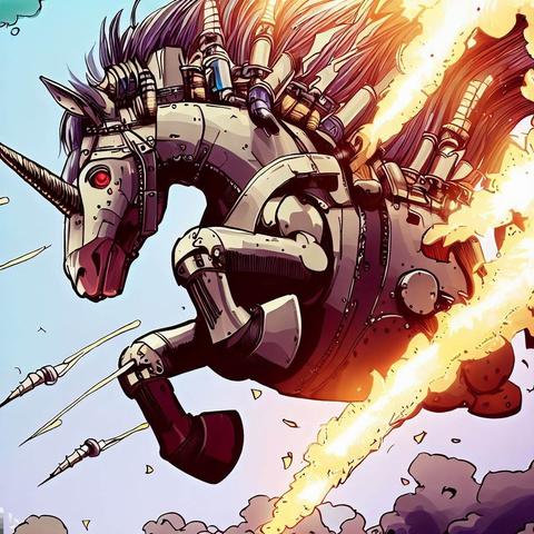 #MastodonMechaUnicorn