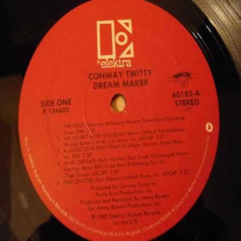 Conway Twitty - Dream Maker LP Vinyl Record For Sale