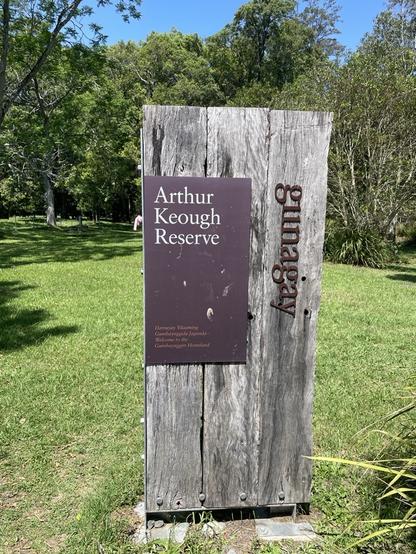 Memorial to a white settler in Bellingen/Gleniffer, NSW