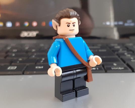 Spock as a LEGO minifigure