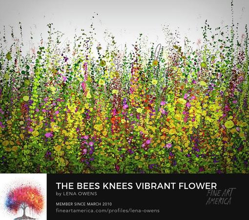 🌸🐝 "The Bees Knees: Vibrant Flower Meadow" 🌸🐝
https://fineartamerica.com/featured/the-bees-knees-vibrant-flower-meadow-lena-owens.html?newartwork=true
Dive into the enchanting world of vibrant flowers and buzzing bees with this mesmerizing mixed media artwork! Combining traditional acrylic painting techniques with digital enhancements, this piece captures the harmony and joy found in nature. Perfect for art lovers and nature enthusiasts alike.

✨ Artwork Highlights:
https://fineartamerica.com/profiles/lena-owens
Watermark-free, available in natural, horizontal, vertical, and square formats.

Choose from a variety of vibrant background colors.

Customize 5x7 greeting cards with your personal message.

Metal prints with a gorgeous sheen or luxurious canvas prints with a glossy finish.

Shipped via FedEx with a 30-day money-back satisfaction guarantee!

Add a touch of nature's beauty to your home decor and celebrate the importance of keeping bees happy and healthy. 🌼🐝

🛒 Shop now: [Fine Art America Link]

#TheBeesKnees #FlowerMeadow #MixedMediaArt #NatureArt #FineArtAmerica #AcrylicPainting #DigitalArt #HomeDecor #ArtForSale #NatureLovers #Bees