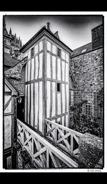Le Mont-Saint-Michel  | Fachwerkhaus
