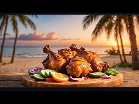 The Juiciest BBQ Chicken Recipe from Jamaica