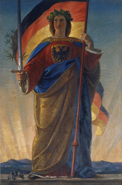 #Germania Sinnbild für Freiheit ...
https://de.wikipedia.org/wiki/Germania_(Personifikation)