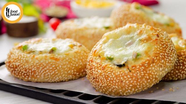 Mini Simit Pizza Ramadan Special Recipe by Food fusion