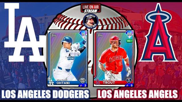 Los Angeles Dodgers vs Los Angeles Angels ⚾ MLB 🟢 LIVE STREAM
