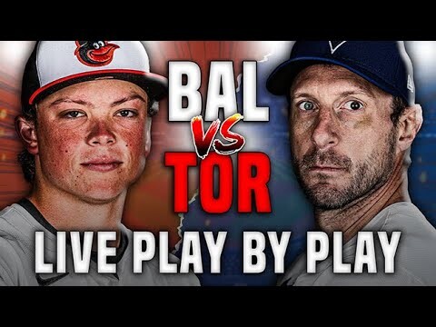TORONTO BLUE JAYS vs. BALTIMORE ORIOLES - Max Scherzer DEBUT - LIVE Play By Play (March 29 2025)