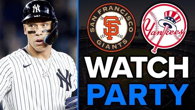 YANKEES VS GIANTS WATCH PARTY | 4/11/25