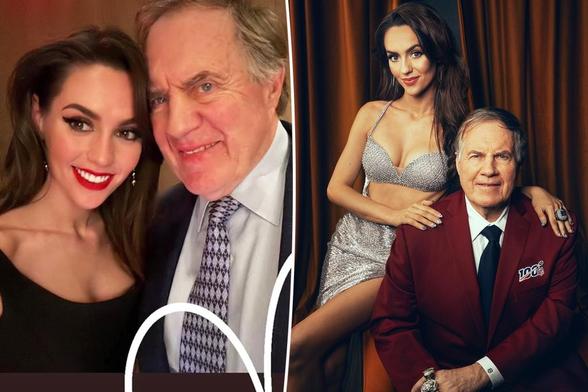 Bill Belichick and 'twin flame' Jordon Hudson, 24, celebrate his 73rd birthday in style