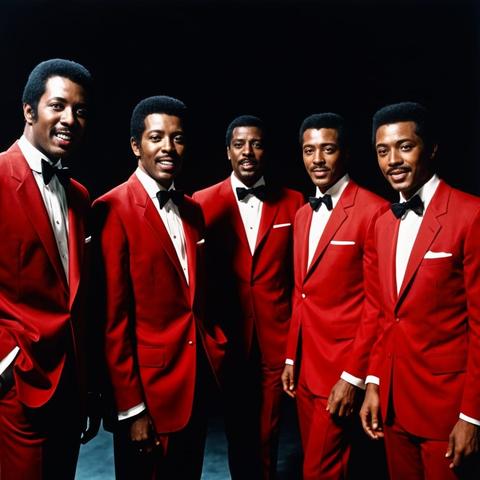 Soul music art: The Temptations