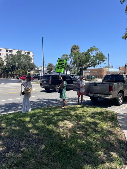 Protesters.