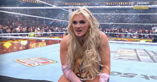WrestleMania 41 results: Tiffany Stratton got her mouth busted but she beat Charlotte Flair