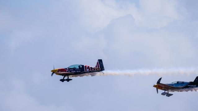 aerobatics from the Matt Hall team