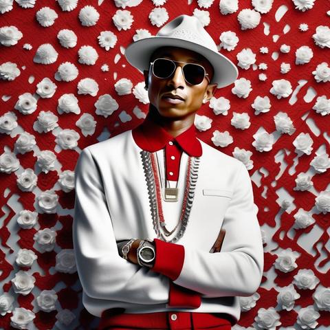 21st century music art: Pharrell Williams
