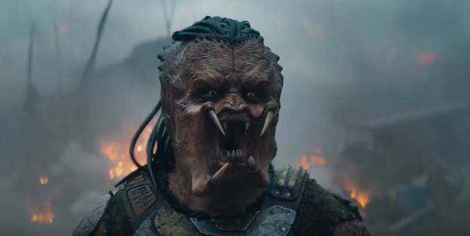 A Predator from the trailer of Predator: Badlands