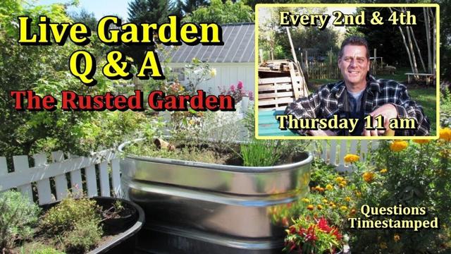 Growing Tomato Tips (Vegetable Gardening Live  Monthly Questions & Answers E-57)