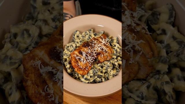 Blackened Chicken Alfredo Pasta
