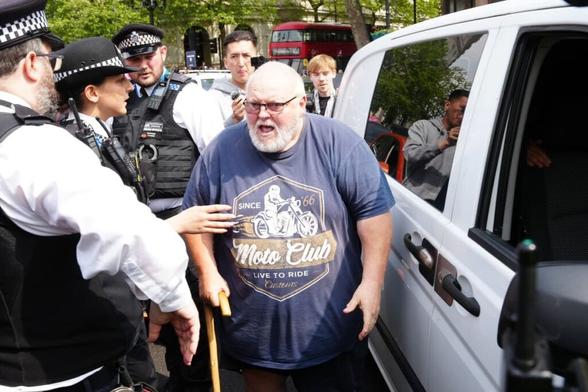 Vehicle appears to drive into Just Stop Oil protesters during London march - London Evening Standard