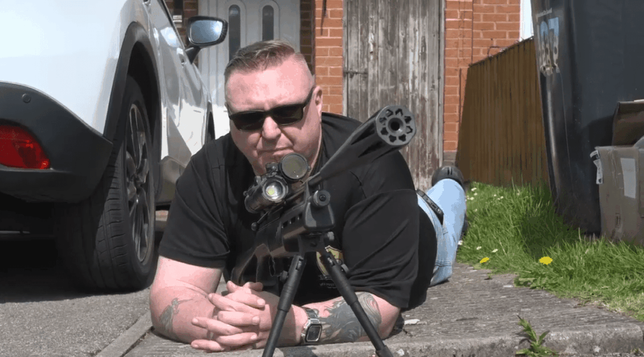 We went out with 'The Verminator' taking on rats in UK 'third world city' with GUN - grown men in tears beg him for help