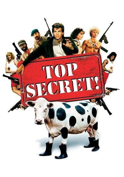 Top Secret elokuvan juliste.