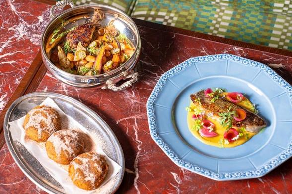 Chef Gregory Gourdet Showcases the Broad Influence of French Cuisine at Maison Passerelle in Printemps New York