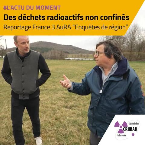 Bruno Chareyron et un journaliste