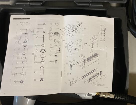 Manual page: Exploded view of the device