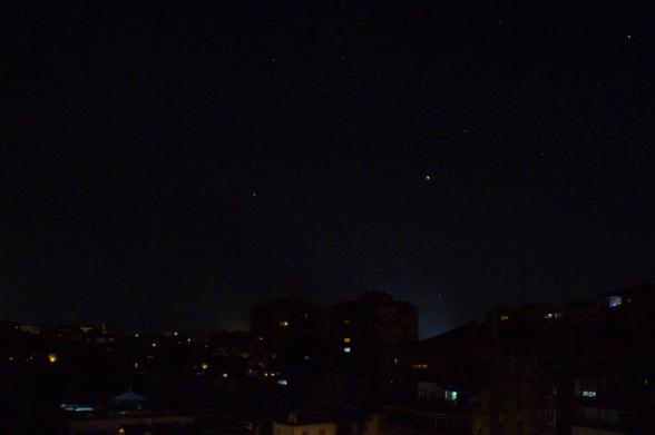 Photo to take from the stars during the blackout.