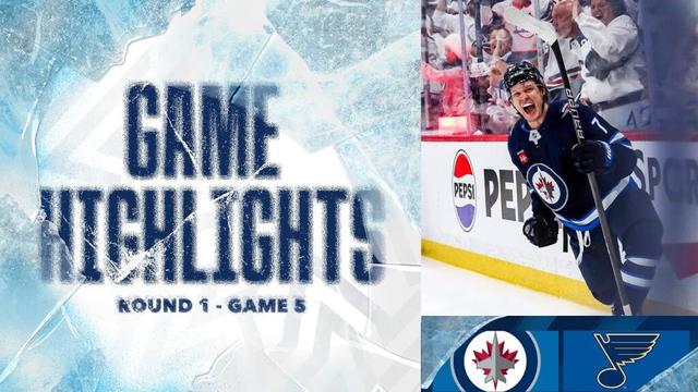 Winnipeg Jets vs. St. Louis Blues - Game Highlights
