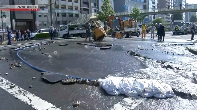 Kyoto to rethink water pipe inspection method following leak
