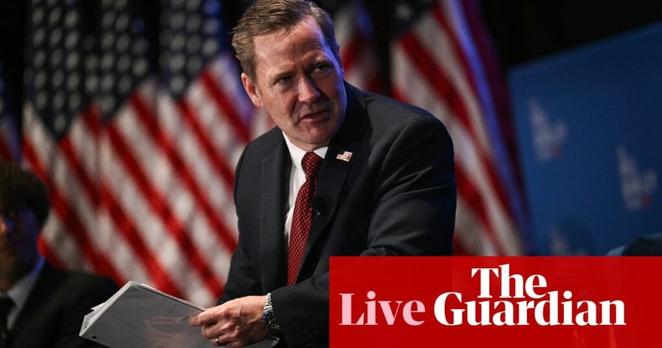 Trump’s national security adviser Mike Waltz to leave post weeks after Signal group chat scandal – live | Trump administration
