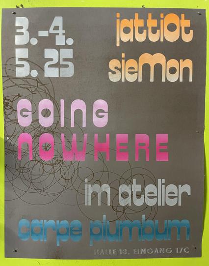 Plakat. Letterpress. Handsatz.