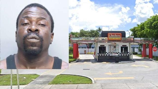 Man robs North Miami Checkers with shotgun as employee hands him food, cops say