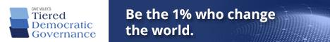 Be the 1% who change the world.