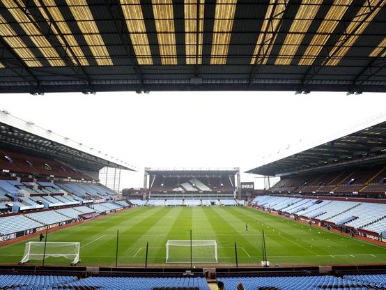 A general view of Villa Park