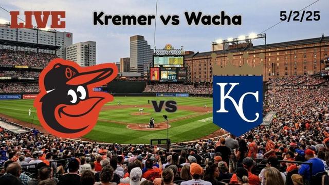 Baltimore Orioles vs Kansas City Royals | LIVE! Play-by-Play & Commentary | 5/2/25 | Game #31