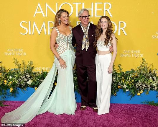 Blake Lively 's Another Simple Favor director Paul Feig has revealed he would love to work with the actress again on another adventure. 'I definitely know where I want it to go,' he told People; Pictured in New York City in April