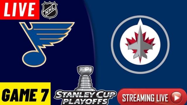 LIVE: St Louis vs Winnipeg Jets Game 7 Live Stream | NHL Stanley Cup Playoffs 2025