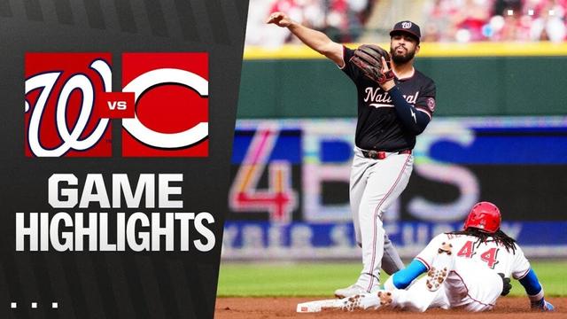 Nationals vs. Reds Game Highlights (5/4/25) | MLB Highlights