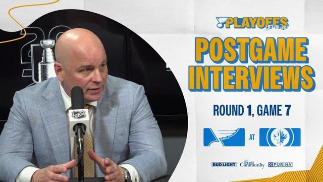 Round 1, Game 7: Jim Montgomery Postgame Interview