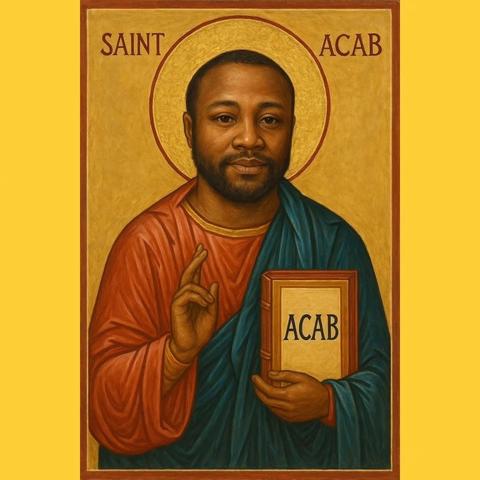 Rodney Hinton is shown as Saint ACAB