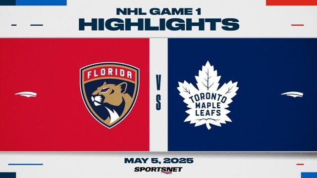 NHL Game 1 Highlights | Panthers vs. Leafs - May 5, 2025