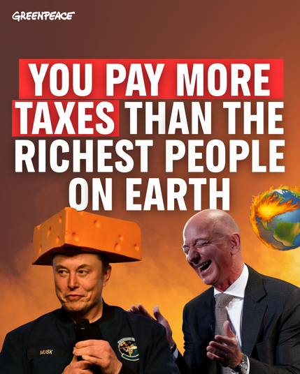 YOU PAY MORE TAXES THAN THE RICHEST PEOPLE ON EARTH