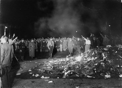 Nazi bookburning this day in history in 1933
