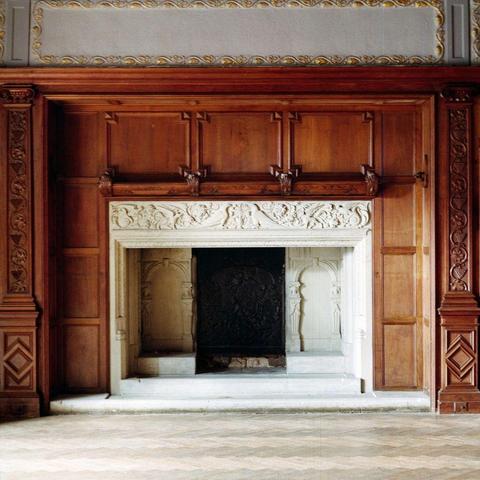 old fireplace