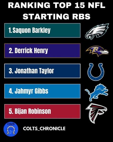 Yes, JT at No. 3!