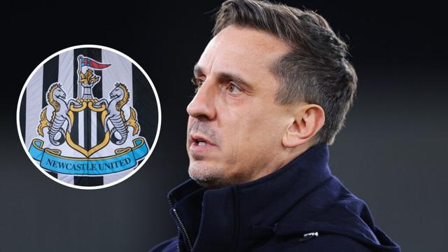Gary Neville thinks Newcastle have a 'real problem' amid Champions League push