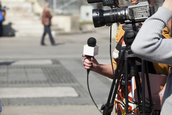 Reportero de televisión