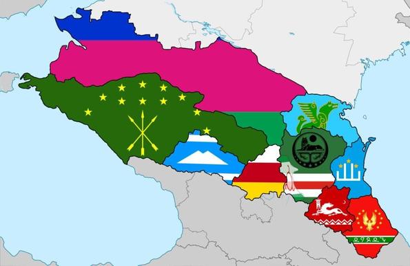 What do you think about the secession of the North Caucasian republics from the Russian Federation?