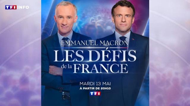 "Emmanuel Macron - Les défis de la France" sur TF1 le 13 mai : participez à notre consultation sur TF1+